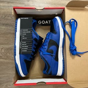 Nike dunk low retro (hyper cobalt colorway)